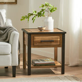 Christopher Knight Home® - Noble House - Luna Acacia Wood One Drawer End Table