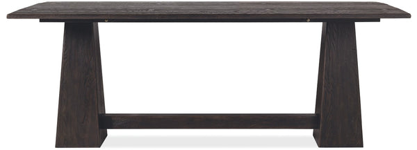 Hooker Furniture Driftwood Flip-Top Console Table With Buckboard Distressed Finish, Space-Saving Expandable Design Blacks 6820-85003-99