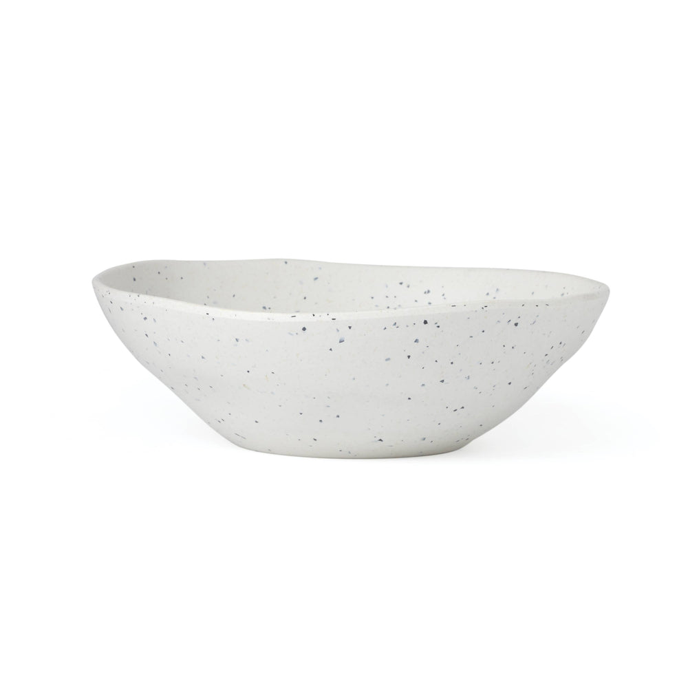 Lenox Oneida Terrazzo Melamine Cream 12 Piece Dinnerware Set White, WHITE MELAMINE 895951