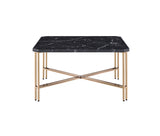 Steve Silver Daxton Faux Marble Top Square DX100C