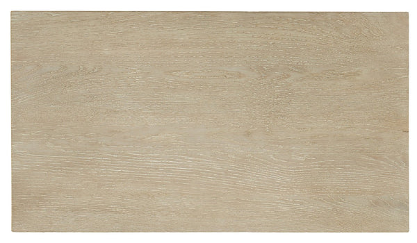 Hooker Furniture Cascade Terrain Taupe Two-Drawer Nightstand With Usb, Open Cubby, Champagne Accents & Cord Management 6120-90016-80