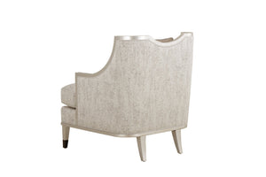 A.R.T. Furniture Harper Vintage Black Chair With Luxe Cushions And Down Blend Pillow For Casual Transitional Style Gray, Silver Wood,Foam,Fabric,Metal 161523-7127aa