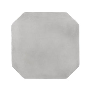 English Elm Outdoor Sculptural Concrete Side Table Hourglass Base Minimalist Patio Accent 73453.00
