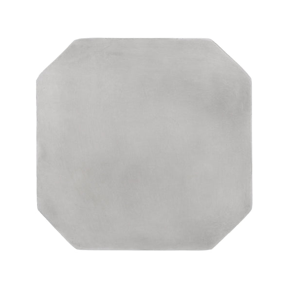 English Elm Outdoor Sculptural Concrete Side Table Hourglass Base Minimalist Patio Accent 73453.00