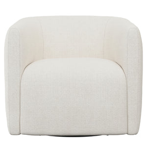 Bernhardt Aline Fabric Swivel Chair 5558-000 White B6923S_5558-000 Bernhardt