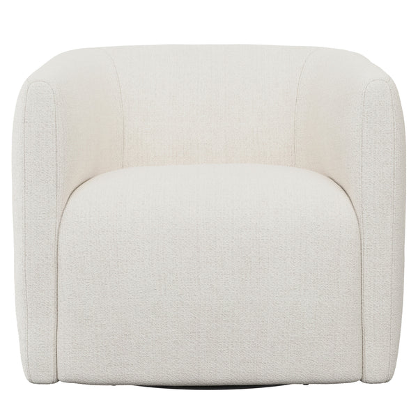 Bernhardt Aline Fabric Swivel Chair 5558-000 White B6923S_5558-000 Bernhardt