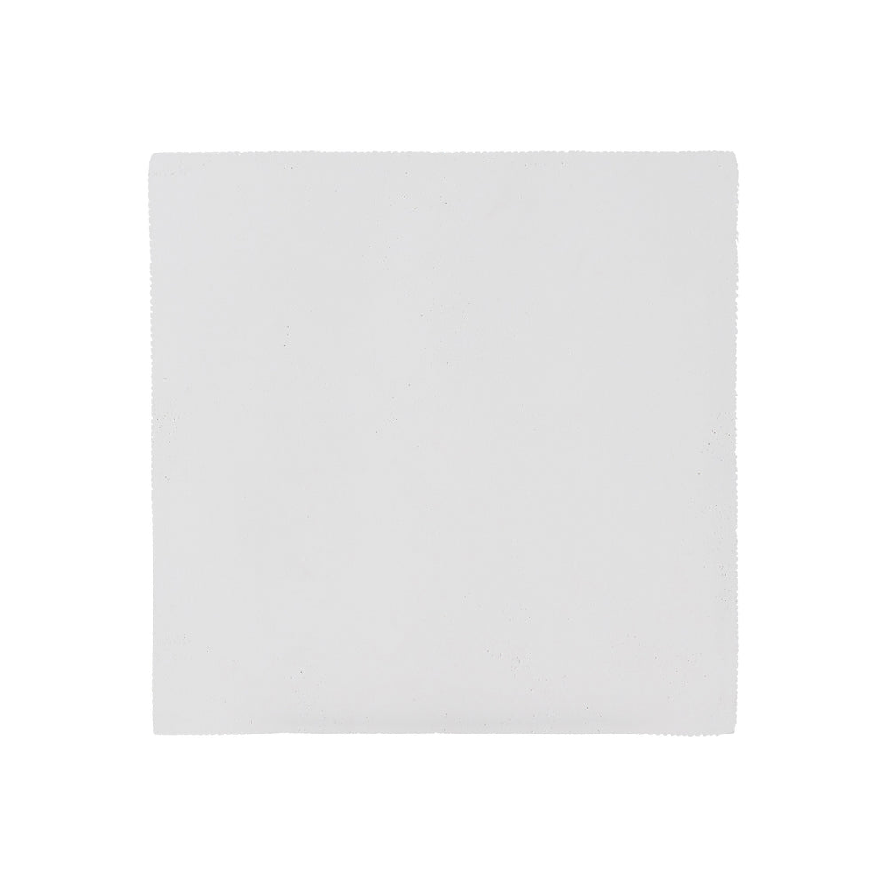 Bernhardt Bernhardt Sculptural Casitas Outdoor Accent Table - Stonecast Rattan Look, Weather-Resistant 20" X02150