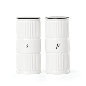 Lenox Kate Spade York Avenue Salt & Pepper Shaker Set White, WHITE IRONSTONE 875699