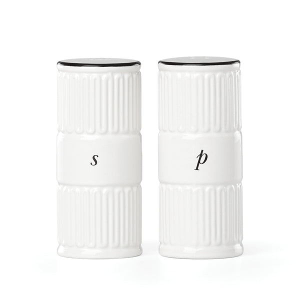 Lenox Kate Spade York Avenue Salt & Pepper Shaker Set White, WHITE IRONSTONE 875699