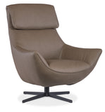 Hughes Swivel Chair Brown CC Collection CC733-SW-075 Hooker Furniture