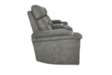 Parker House Parker Living Diesel Manual - Cobra Grey Reclining Loveseat Cobra Grey 100% Polyester (S) MDIE#822-CGR