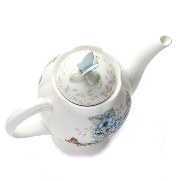 Lenox Butterfly Meadow Coffeepot Multi, WHITE PORCELAIN 6083943