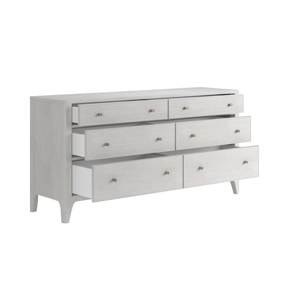 Mezzanine Dresser - Elegant Dove Gray Maple with Soft-Close Drawers & Cedar-Lined Storage Solution
