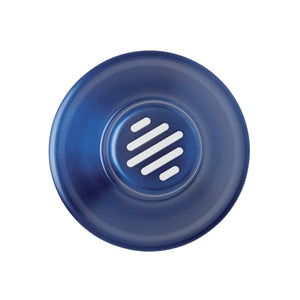 Lenox Cambridge Brushed Blue Glass Recipe Shaker NO COLOR METAL EHGNV8CB1BM