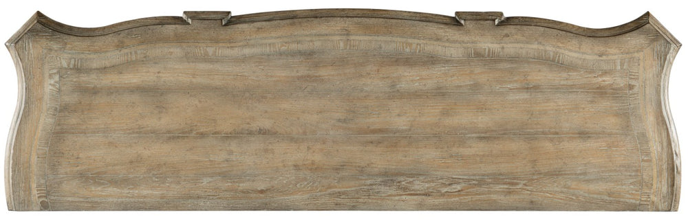 Hooker Furniture Castella Twelve-Drawer Dresser With Antique Slate Finish, Cedar-Lined Drawers & Jewelry-Style Hardware 5878-90002-80