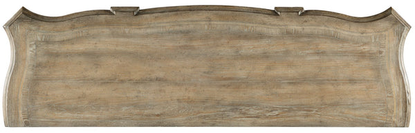 Hooker Furniture Castella Twelve-Drawer Dresser With Antique Slate Finish, Cedar-Lined Drawers & Jewelry-Style Hardware 5878-90002-80