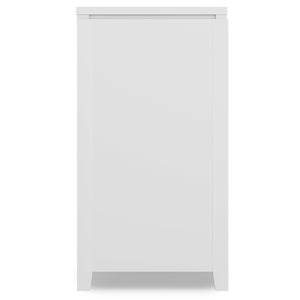 English Elm Cosmopolitan - Contemporary White Sideboard Buffet With Generous Storage & Modern Design Features B136P158549