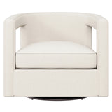 Bernhardt Alana Fabric Swivel Chair 5558-000 White N1118SX_5558-000 Bernhardt