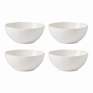 Lenox Bay Colors 4-Piece All-Purpose Bowls, White White, WHITE PORCELAIN 894673