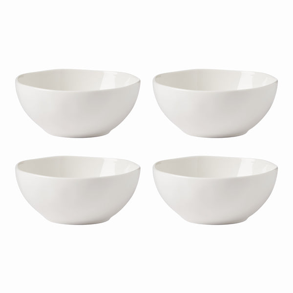 Lenox Bay Colors 4-Piece All-Purpose Bowls, White White, WHITE PORCELAIN 894673