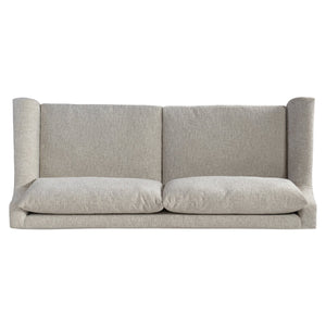 Bernhardt Bernhardt Gabi Fabric Sofa With Curved Silhouette, Deep Seats & Tailored Pillows, Customizable Finish - Made to Order P7087A