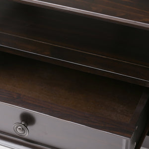 English Elm Amherst Coffee Table - Handcrafted Solid Pine In Hickory Brown With Elegant Storage & Timeless Style B136P159425