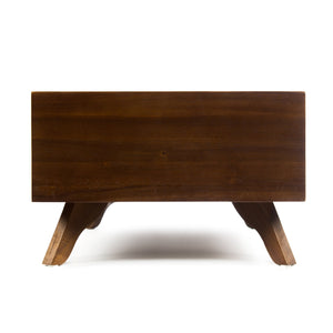 English Elm Christopher Knight Home® - SOLID Mid Century Acacia Wood Dog Bed with Water-Resistant Dark Grey Cushion, Durable Dark Oak Finish 61287.00