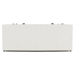 Bernhardt Bernhardt Candace Crescent Sofa With Welt Trim & Button Tufting, Plush Pillows, 96"W Durable Upholstery - Made to Order B7297A