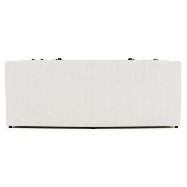 Bernhardt Bernhardt Candace Crescent Sofa With Welt Trim & Button Tufting, Plush Pillows, 96"W Durable Upholstery - Made to Order B7297A