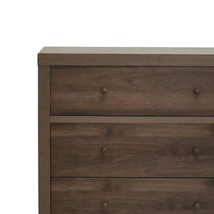 English Elm Christopher Knight Home® - Nordic 5-Drawer Chest – Mid-Century Modern Storage Solution With Warm Walnut Finish & Tapered Legs 71146.00WALN
