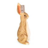 Christopher Knight Home® - Noble House - Corneu Outdoor Rabbit Garden Statue, White and Brown