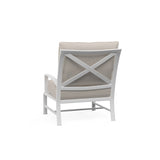 Bristol Club Chair Canvas Flax in Canvas Flax w/ Self Welt SW501-21-FLAX-STKIT Sunset West