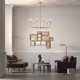 Lepanto Brass Chandelier