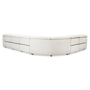 Bernhardt Bernhardt Stadium‑Scale 6‑Piece Power Motion Sectional — Plush Deep Upholstery, Hidden Controls, Modern Sculptural Design K2246