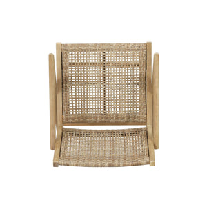 English Elm Christopher Knight Home® - BRAXTON Wicker Club Chairs Set of 2 - Light Brown Acacia Wood Frames, Transitional Outdoor Comfort and Style 72613.00MLBRN