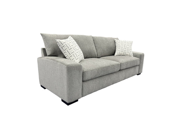 Porter Designs Clayton Modern Upholstered Sofa Collection - Chic Style For Elegant Living Spaces Gray Fabric 01-207-01-4345