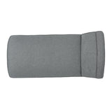 Christopher Knight Home® - Noble House - Carisia Mid Century Modern Slate Grey Fabric Chaise Lounge