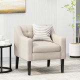 Christopher Knight Home® - Noble House - Deanna Contemporary Fabric Tufted Accent Chair