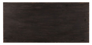 Hooker Furniture Americana Heirloom Six-Drawer Chest With Distressed Oak Finish, Cedar-Lined Drawer, Felt Liners And Scalloped Base Blacks 7050-90110-89