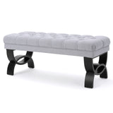 Christopher Knight Home® - Noble House - Scarlett Fabric Ottoman Bench