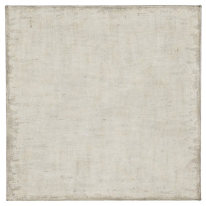 Hooker Furniture Boheme Grain Sack White Square Cocktail Table With Sculpted Legs, Plaster-Like Finish, 40" X40" 5750-80112-LTWD