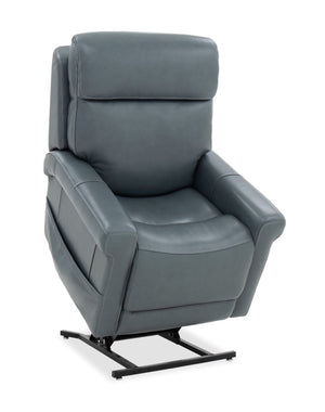 Hooker Furniture Locke Maverick Caribbean Top-Grain Leather Lift Chair With Power Recline, Headrest, Lumbar, Remote RC645-PHLL4-031