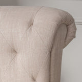 Christopher Knight Home® - Noble House - Greggory Tufted Light Beige Fabric Club Chair