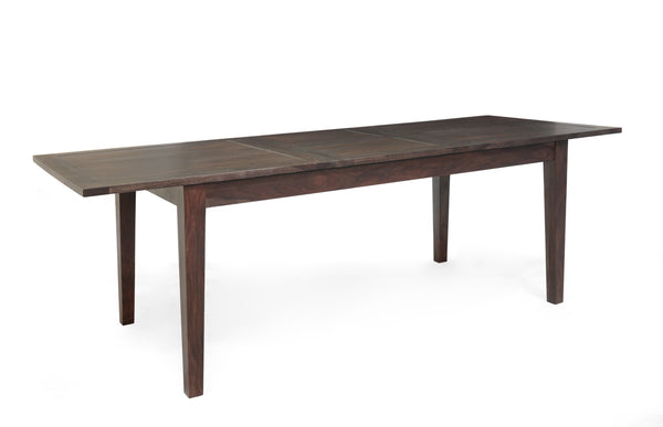 Porter Designs Porter Fall River Solid Sheesham Wood Pop-up Dining Table - Elegant, Eco-friendly Design, Brown Finish Brown Wood 07-117-01-4996