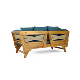 Christopher Knight Home® - Noble House - Serene Outdoor Acacia Wood Expandable Daybed with Cushions