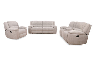 Parker Living Buster - Opal Taupe Manual Reclining Sofa Loveseat and Recliner Opal Taupe MBUS-321-OPTA Parker House