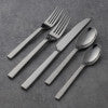 Lenox Oneida Chef's Table Hammered 18/0 45- Piece. Flatware Set, Service for 8 Metallic, STAINLESS METAL B327045AL20