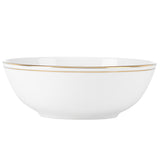 Federal Gold Place Setting Bowl - 24-Karat Gold Trim, Chip-Resistant Porcelain, Dishwasher-Safe