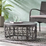 Christopher Knight Home® - Noble House - Bruce Outdoor Wicker Coffee Table