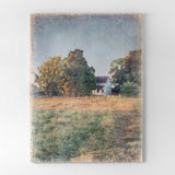 Distressed Watercolor Homestead Print On Canvas EWA00894 Park Hill